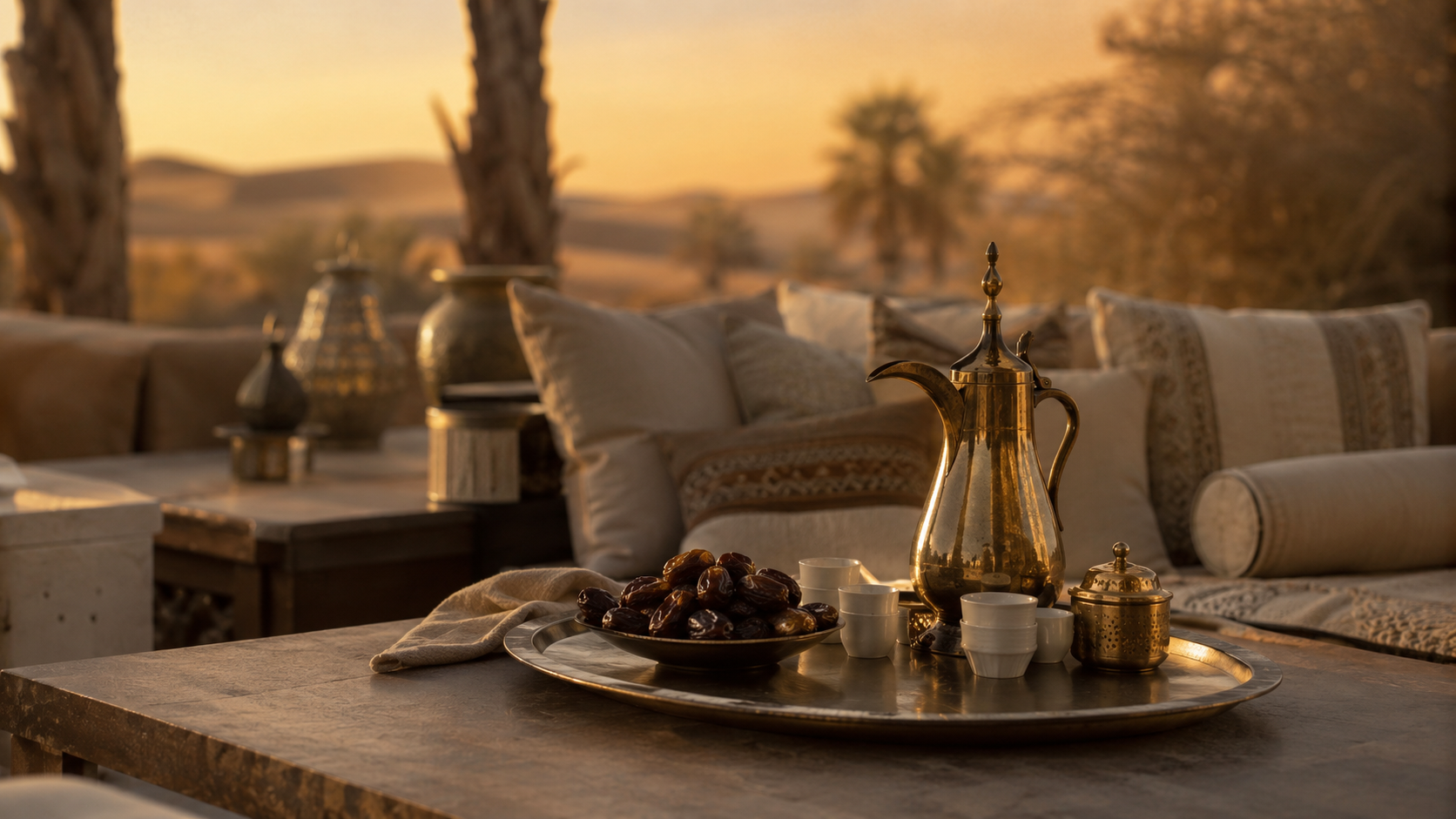Al Dhafra at Dusk concept